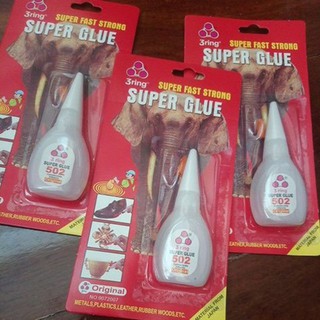 กาวร้อน กาวช้าง super glue กาวอเนกประสงค์​ (2ml.)