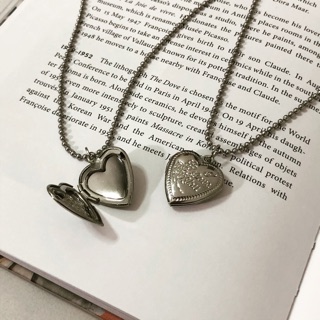 สร้อยจี้หัวใจ locket เปิดได้