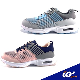 IQ Shoes รองเท้าผ้าใบแบบผูกเชือก มี 2 สี  รุ่น DD2-RN2056L