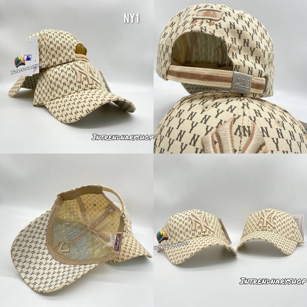 หมวก Ny เอ็นวาย 4สี หมวกแก๊ป แฟชั่น พร้อมป้าย คุณภาพดี 100% Caps