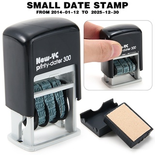 [NANA] Self-Inking Date Stamp Business Stamp H-4mm Great for Receiving Expiration