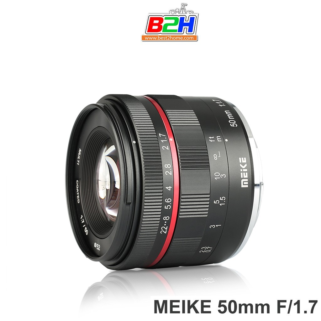LENS MEIKE 50MM F/1.7 FOR FUJI FX-MOUNT (MANUAL) รับประกัน 1 ปี