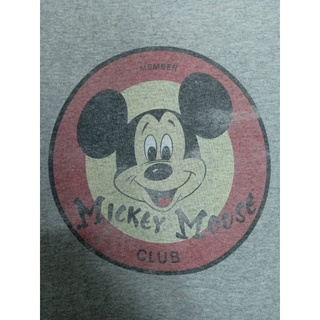 เสื้อยืด มือสอง ลายการ์ตูน MICKEY - DISNEY อก 43