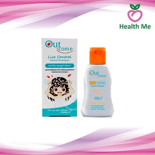 Outcome Lice Control Herbal Shampoo เอาท์คัม แชมพูกำจัดเหา 60 ml.