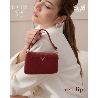 Dearista กระเป๋าสตางค์ใบสั้นหนังวัวแท้ รุ่น Dear Richy Bag