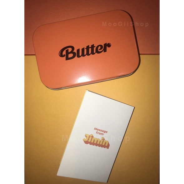 BTS ฟตก.Butter/ของแถมวว/กล่องเหล็ก/Message Card