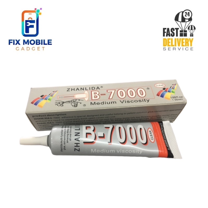 ZhanLida B-7000 กาวความหนืดปานกลาง(ใส)