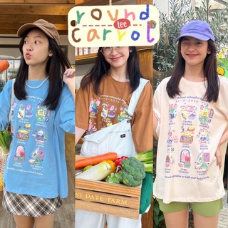 Choosedress A1762 Round carrot Tee เสื้อยืด