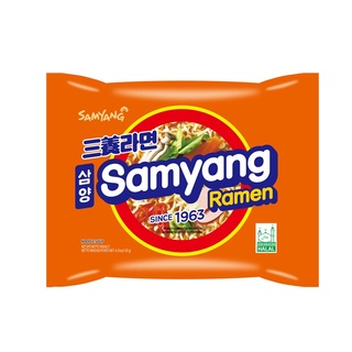 Samyang Original Instant Ramen ซัมยัง ออริจินัล ราเมงกึ่งสำเร็จรูปรสดั้งเดิม 120 กรัม