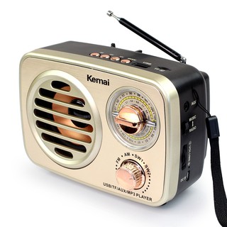   MD-307BT Kemai แบบพกพาไร้สาย USB คละสี รุ่น radio-bluetooth-usb-portable-md-307-bt-06b-K3