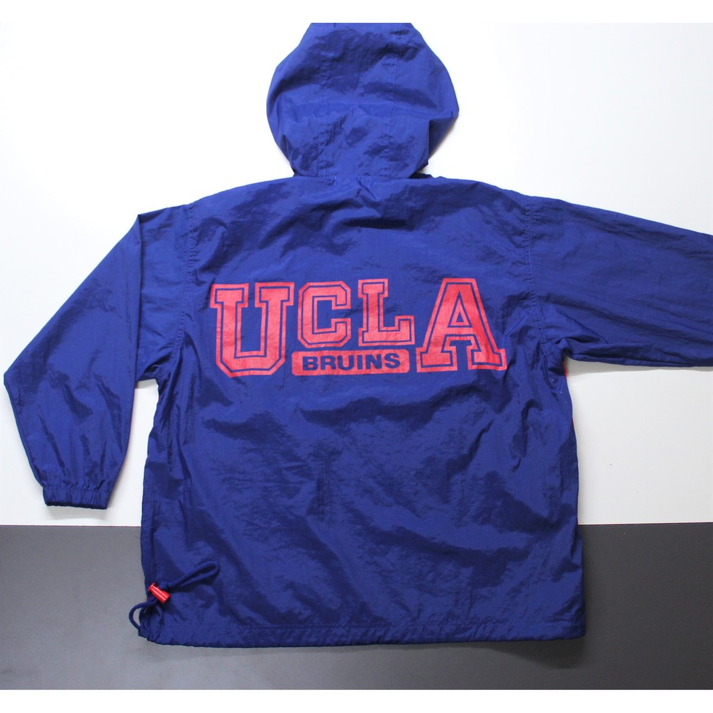 เสื้อวอร์มผ้าร่ม UCLA ของแท้ เสื้อออกำลังกาย วิ่ง ฟิตเนส มือสอง