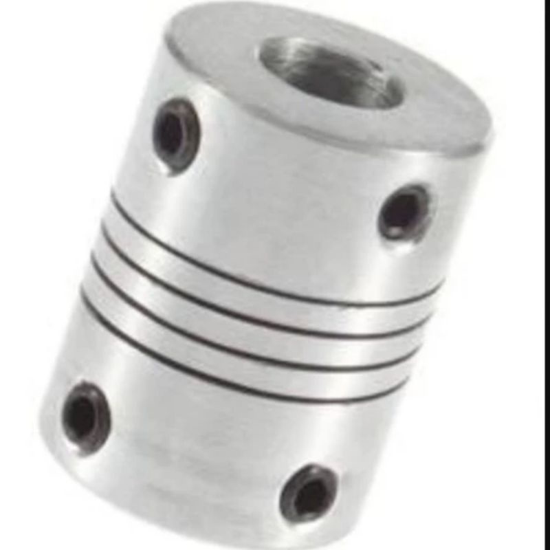 ข้อต่อเพลาเครื่องพิมพ์ 3D มอเตอร์สเต็ป CNC 8+10 d19 l25