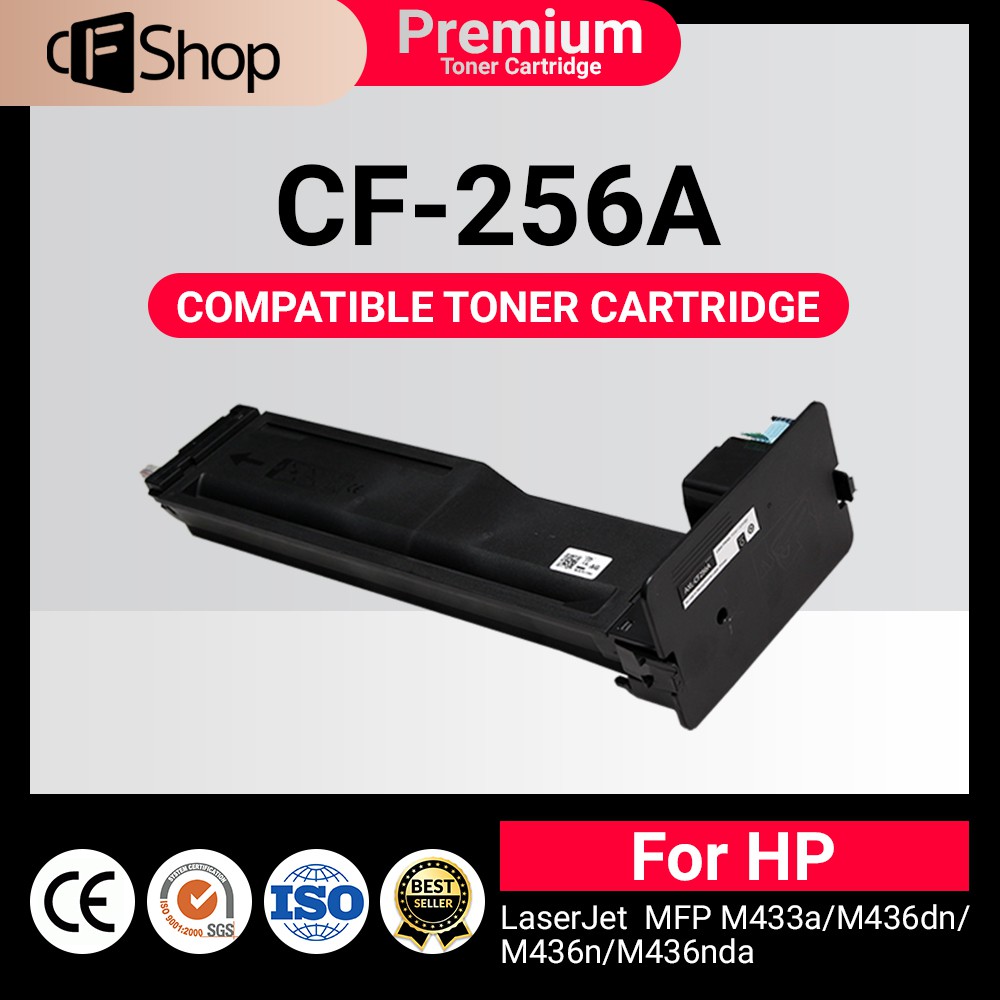 CFSUPPLY CF256A/CF-256A/HP 56A/HP56A/256A/56A ใช้สำหรับเครื่องปริ้นรุ่น HP LaserJet MFP M433a/M436dn