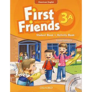 Se-ed (ซีเอ็ด) : หนังสือ First Friends 3B, American English  Students Book +Activity Book +CD (P)