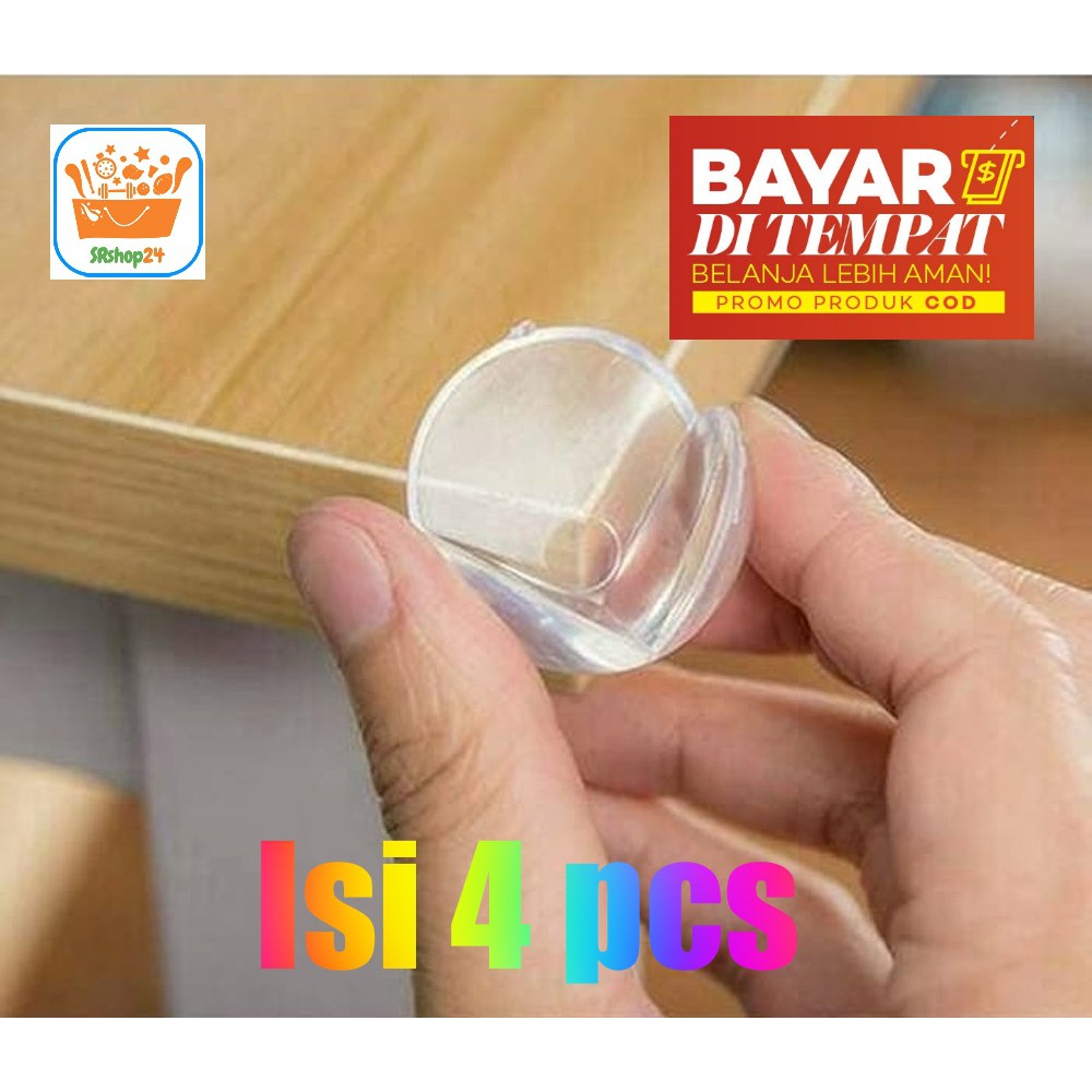 SIKU SILICONE SAFETY PROTECTOR FOR CHILDREN จาก ELBOWS, CORNERS, TABLES, CHAIRS, CABINETS - 4 ชิ้น