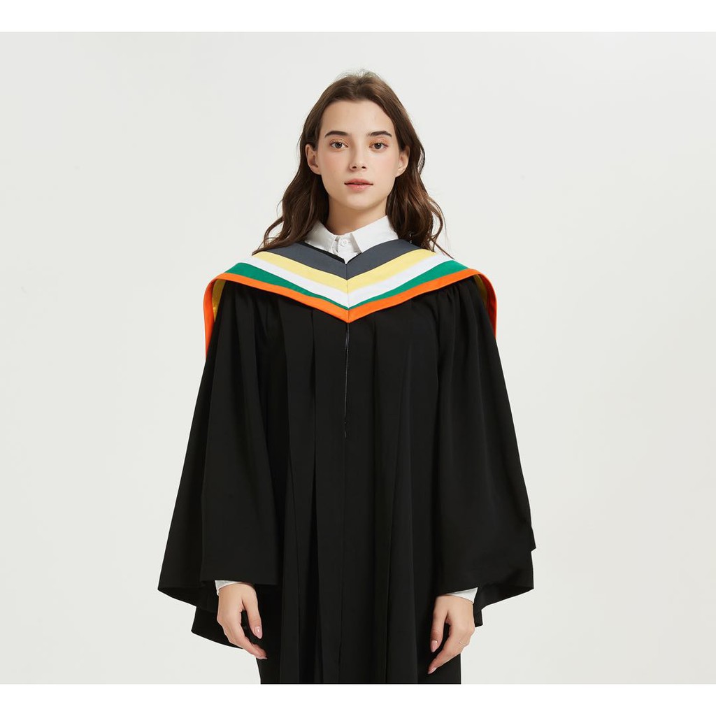 ชุดครุย ชุดรับปริญญาบัตร ม. บูรพา  Size XL-XXL