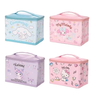 พร้อมส่ง💕 กระเป๋าเครื่องสำอางค์ ทรงเหลี่ยม ลายการ์ตูน หนังPU น่ารักมากๆ กระเป๋าอเนกประสงค์ | Bluerubystore