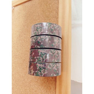 🥀 ANCIENT FLOWER WASHI TAPE 🥀 วาชิเทป เทป ดอกไม้ โบราณ