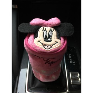 ลิขสิทธิ์แท้ มินนี่เม้าส์ ที่หุ้มเกียร์กระปุกรถยนต์ Minnie Mouse Manual Gear Cover