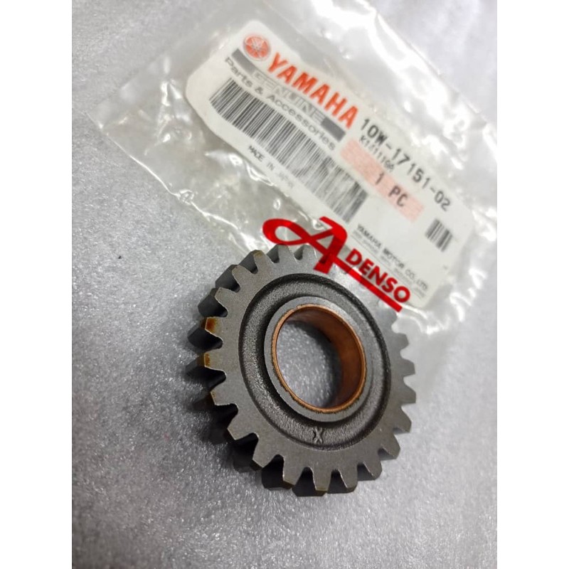 125Z 125ZR Y125Z MILLIZ CATELYZER GEAR,5 TH PINION 23T PINION GEARBOX TRANSMISSION 10W-17151-02