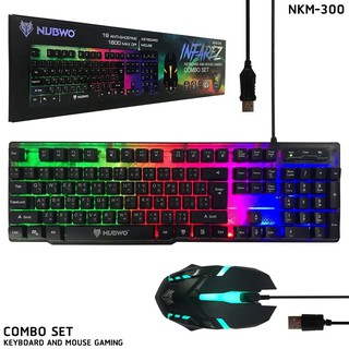 NUBWO Keyboard&amp;Mouse INFAREZ NKM-300