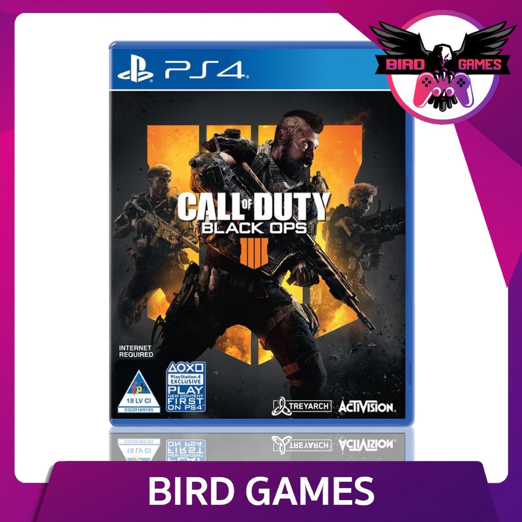 PS4 : Call of Duty Black Ops 4 [แผ่นแท้] [มือ1] [Call of Duty Black Ops IIII Ps4] [Call of Duty Blac