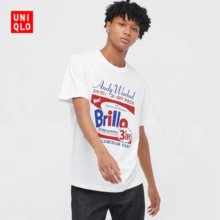 เสื้อยืด Cotton Comfortพร้อมส่ง Uniqlo เสื้อยืดแขนสั้น พิมพ์ลาย Andy Warhol สําหรับผู้ชาย และผู้หญิง (UT) 448176ขนาดเต็ม