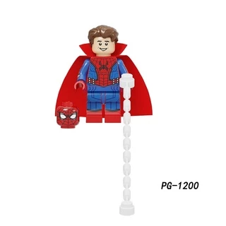 PG8298 Scarlet Witch Vision Gamora Monica Zombie Spider Star-Lord กัปตัน Britain Man Super Heroes Building Block รูปของเล่น