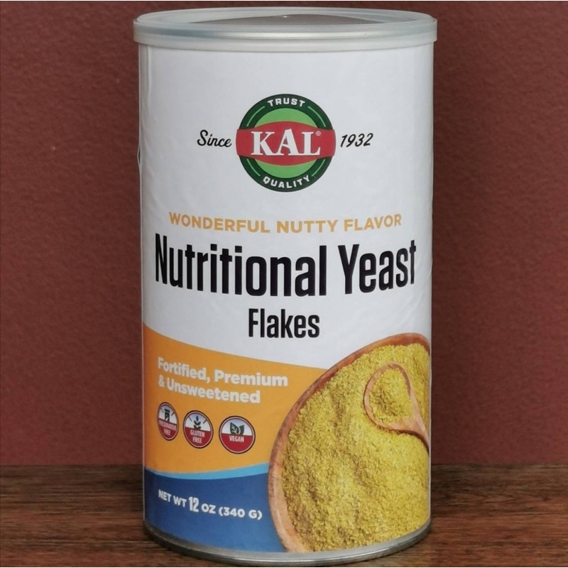 พร้อมส่ง KAL Nutritional Yeast Flakes Unsweetened 12 oz (340 g)
