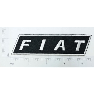 FIAT Logo เฟียสโลโก้ ตัวรีดติดเสื้อ เย็บติดเสื้อ อุปกรณ์ตกแต่งเสื