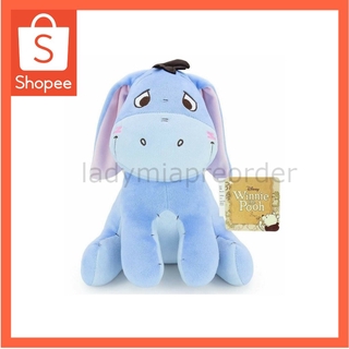 Disney ลิขสิทธิ์แท้ ตุ๊กตาอียอ สวีท ท่านั่ง (Eeyore sweet) ขนาด 13 นิ้ว(พร้อมส่ง)