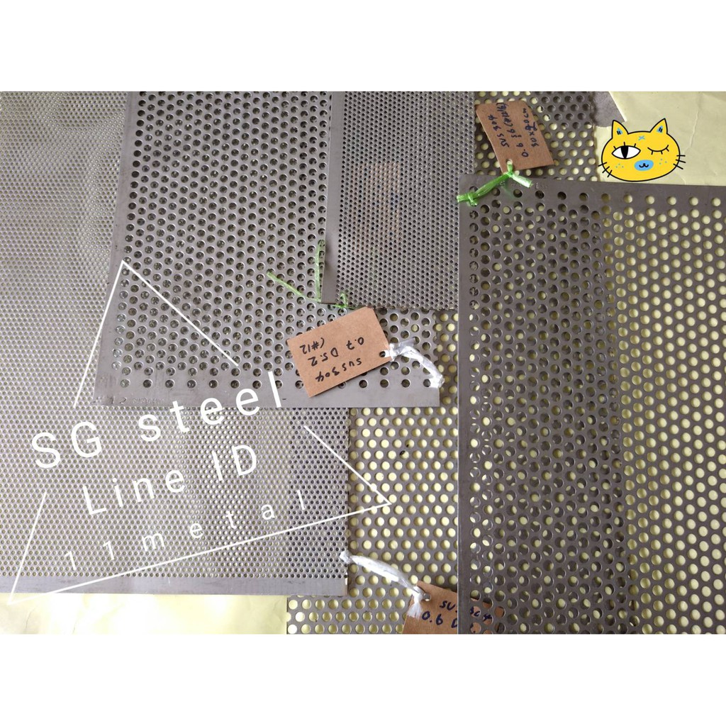 สแตนเลส304 รูเล็ก หนา0.5-0.7 รู 1.1-1.2 มิล ตะแกรงบด ไม่เป็นสนิม กันน้ำ ปิดท่อ ซ่อมบ้าน กันหนู ตะขาบ แมลงสาบ - รูปที่ 2