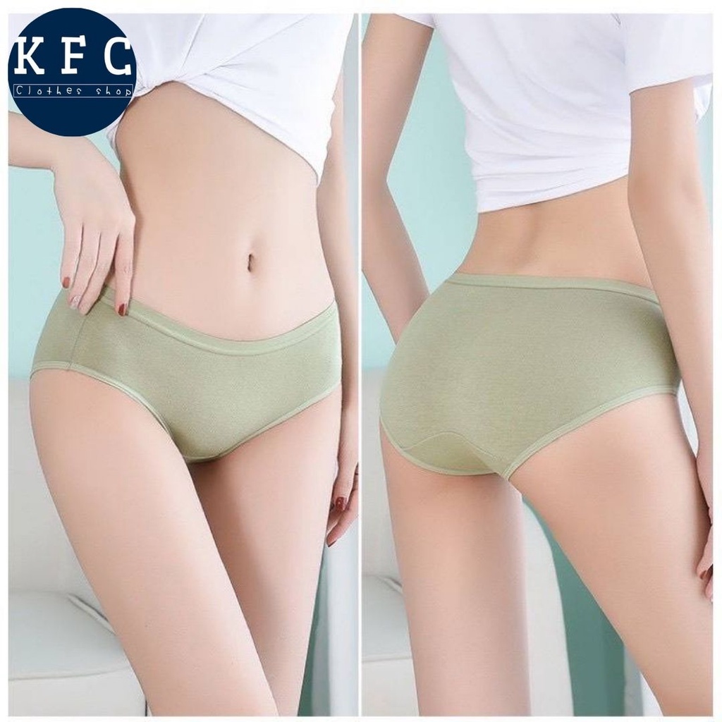 KFC กางเกงในน่ารัก เป้า 2ชั้น ยืดหยุ่นได้ดี ใส่สบาย มีให้เลือก5สี #G3