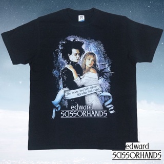 เสื้อยืดพิมพ์ลายแฟชั่น เสื้อยืด พิมพ์ลายภาพยนตร์ Disney Edward Scissors Jhonny Deep Unisex