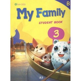 DKTODAY หนังสือ LITTLE CHESS B SB.3 (MY FAMILY+STORY+MULTI CD)