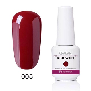 สีเจล GRAEAR  New  Red Wine  Colors Series   ขนาด 8 ml.