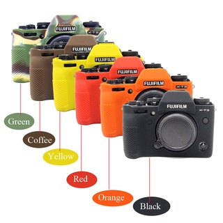 เคสกล้อง Fuji XT-3 ตรงรุ่น เป็นซิลิโคน มีความยือหยุ่นสูง รองรับทุกสภาพการใช้งาน