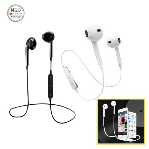 หูฟังไร้สายบลูทูธ Bluetooth 4.1 สเตอริโอกีฬา ใช้สำหรับมือถือIPhone / Android รุ่น S6