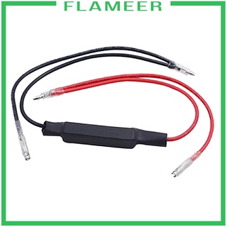 [Flameer] Universal อะแดปเตอร์รีเลย์หลอดไฟเลี้ยว Led 10ohm สําหรับรถมอเตอร์ไซค์