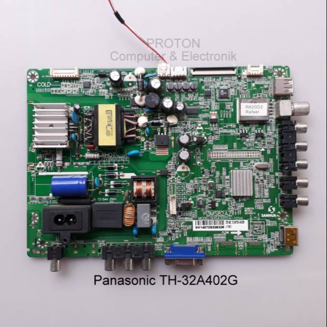 MESIN Panasonic LCD LED TV เมนบอร์ด TH 32A402G TH-32A402G . เครื่อง Manherboard Viera 3MS82AZ . SHSA