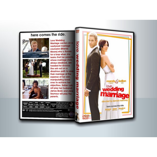 [ DVD Movie มีปก+สกรีนแผ่น-ไม่มีกล่อง ] Love Wedding Marriage นับ 1-2-3 แล้วถามใจ [ 1 DVD ]
