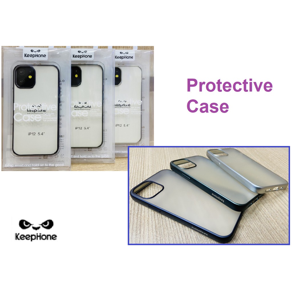 เคสขอบสี Keephone Protective Case Image Series (iPhone 12 Mini)