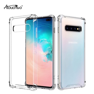 Case For Samsung Galaxy S10 , Note9 S10PLUS Note 9 เคสKingkong Atouchbo เคสใส เคสกันกระแทก ขอบนิ่ม-หลังแข็ง ส่งจากไทย