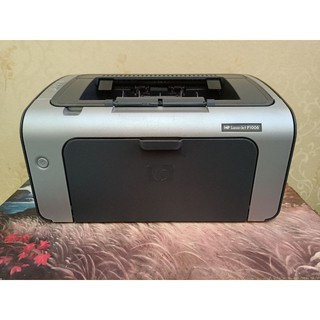 HP LaserJet P1006 มือสอง สภาพดี (ทดสอบก่อนจัดส่ง)ไม่มีตลับหมึก+สายไฟ+สาย USB