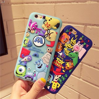 ะซองมือถือ iPhone 6 6s 7 8 X XS XR Max เคสไอโฟน Case 3D Disney Toy Story Soft Cover เคสซิลิโคน