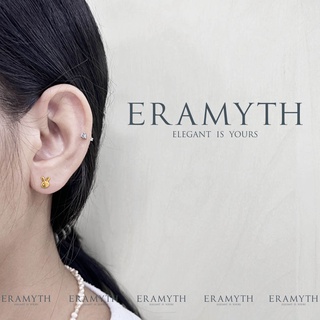 Eramyth jewelry ต่างหูปักก้าน น้องกระต่าย น่ารัก สไตล์เกาหลี ต่างหูเงินแท้ 92.5% งานฟ่นทราย สินค้ามาตรฐานส่งออก สินค้าพร