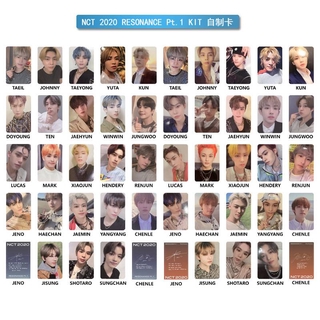 โปสการ์ด NCT 2020 RESONANCE Pt. 1 KIHNO Orange Version  signature small card printing card SHOTARO TEN TAELI