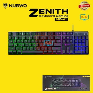 Nubwo NK-41 Keyboard Gaming ZENITH คีย์บอร์ดเกมมิ่ง