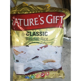 ecook อินเดีย ข้าว บาสมาติ m nature gift classic basmati rice 5kg