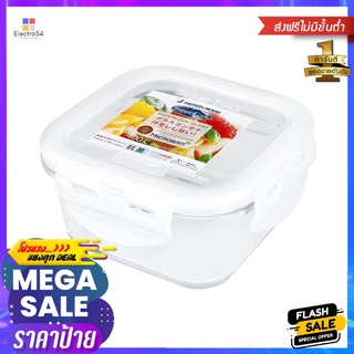 กล่องอาหารจตุรัส MICRON SUPER LOCK 6085 0.35 ลิตรFOOD CONTAINER MICRON SUPER LOCK 6085 0.35L